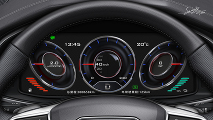 汽車全液晶智能儀表02